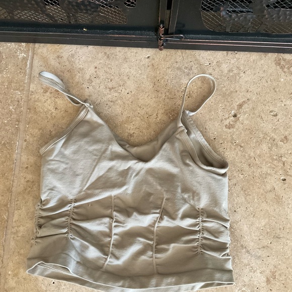 FP Movement - Good Karma Ruched Crop Tank  XS/S NWOT - Picture 1 of 2